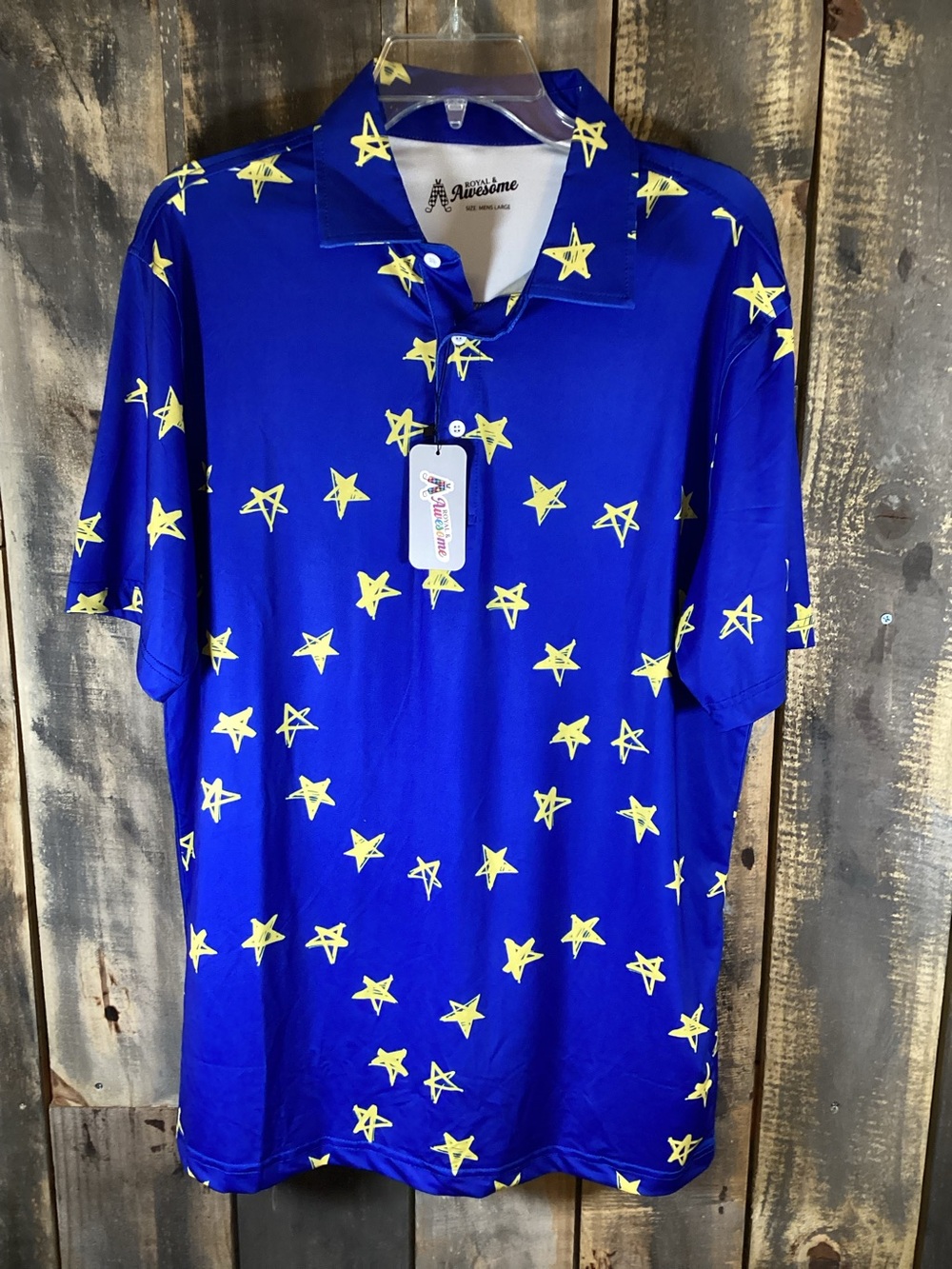Royal & Awesome Eurostar polo NWT men’s size large